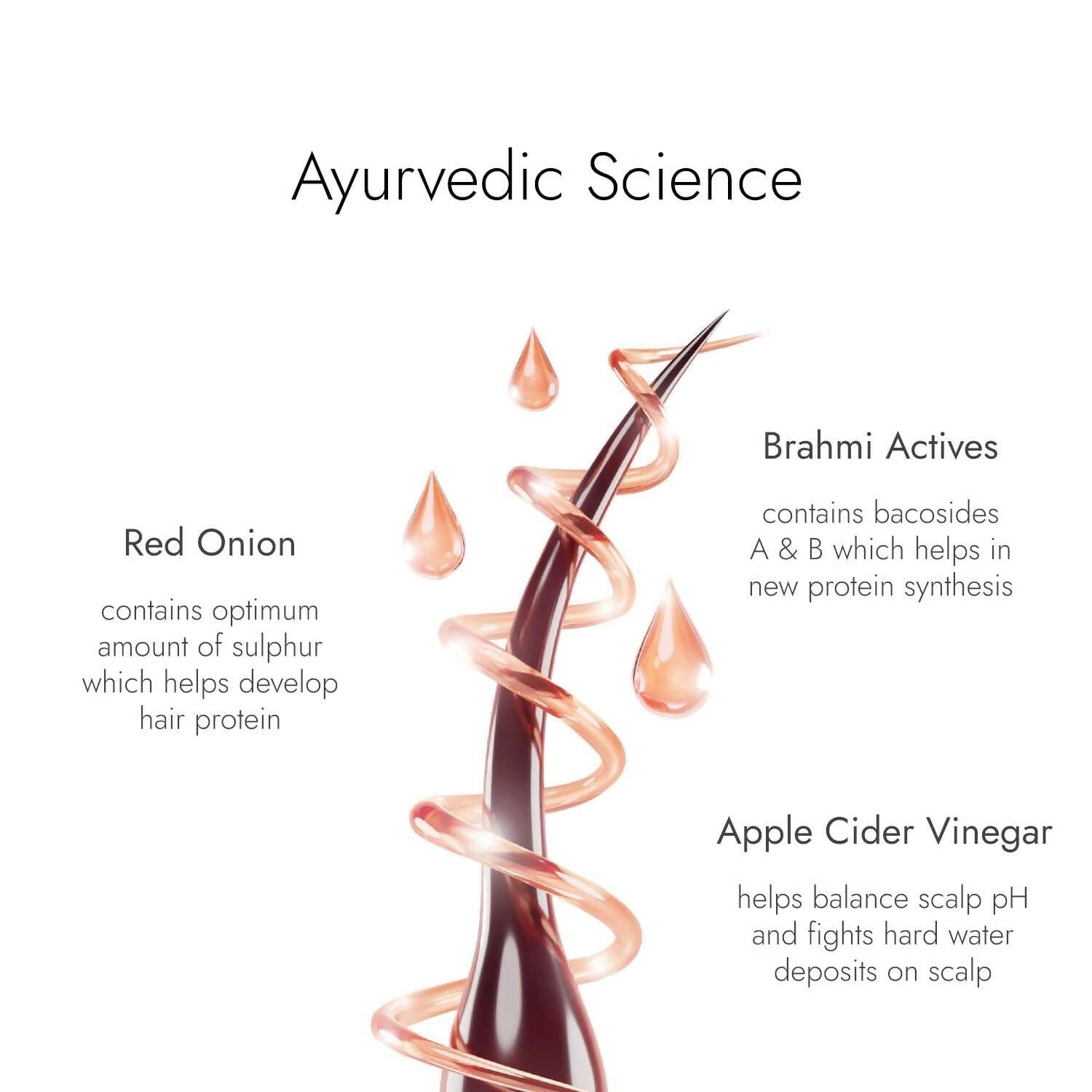 Kapiva Ayurveda Hair Rituals Onion Brahmi Hair Oil