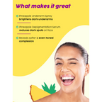 PLIX The Plant Fix Underarm Depigmentation Serum Spray & 2% Alpha Arbutin Face Serum