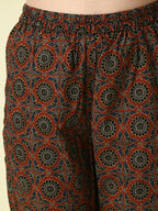 Myshka Women's Multi Straight Kurta & Trousers