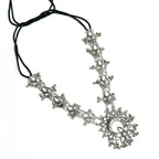 Mominos Fashion Johar Kamal Women Silver-Plated Brass Finish Rani Haar Statement Necklace - Distacart