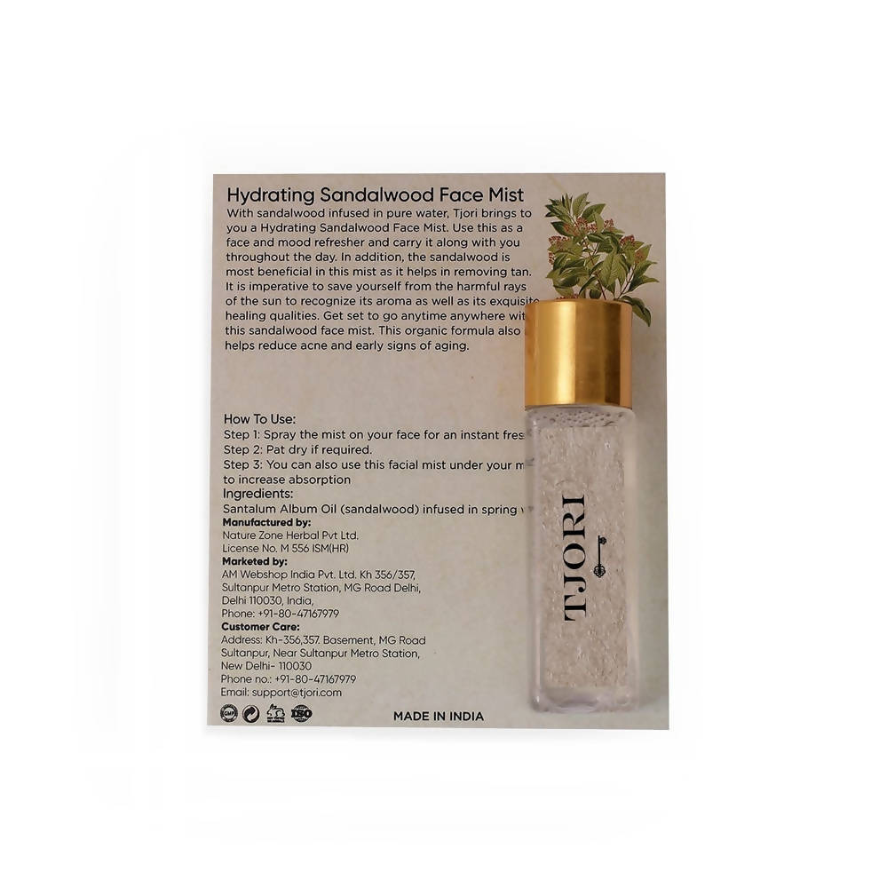 Tjori Hydrating Sandalwood Face Mist