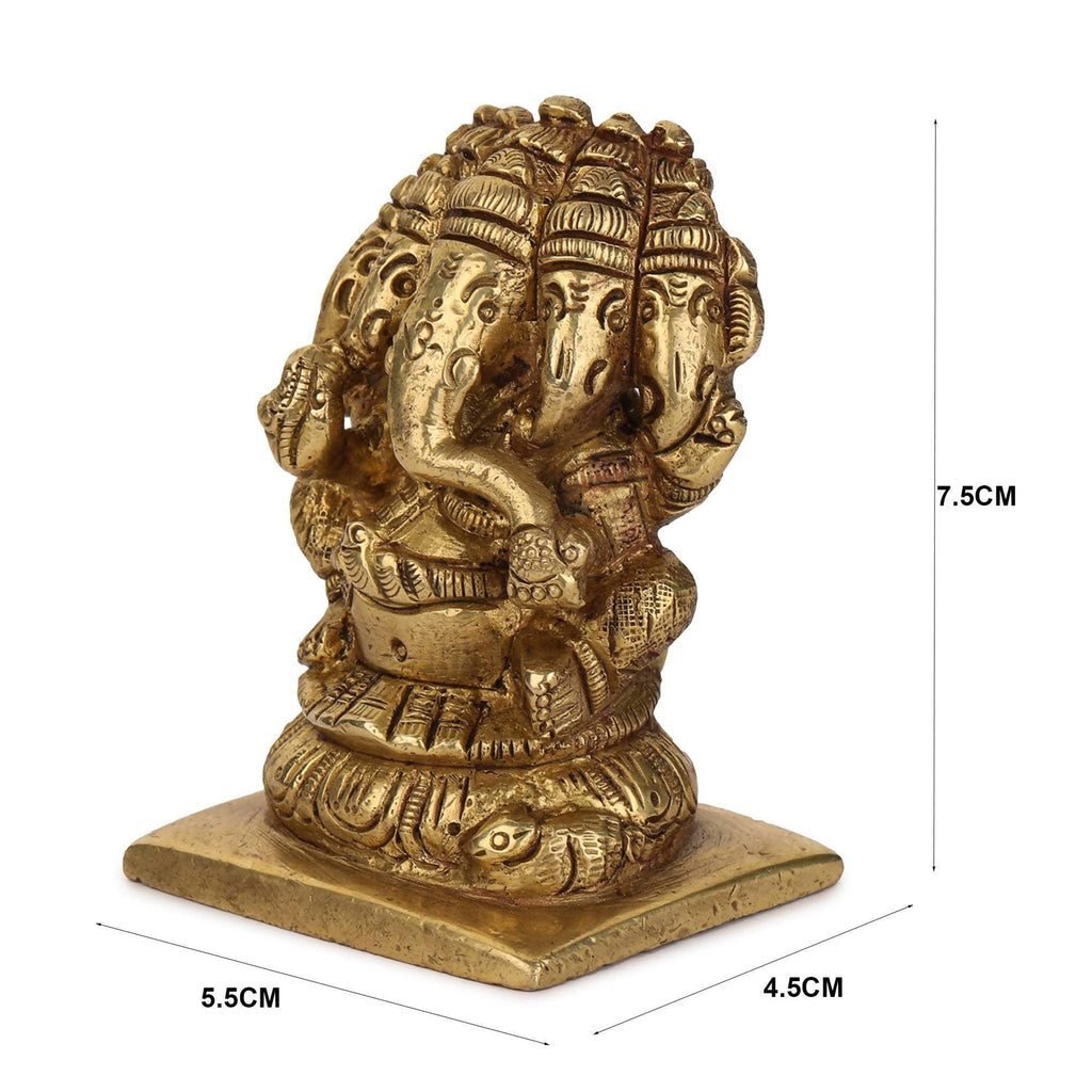 Devlok Panchmukhi Ganesh Idol