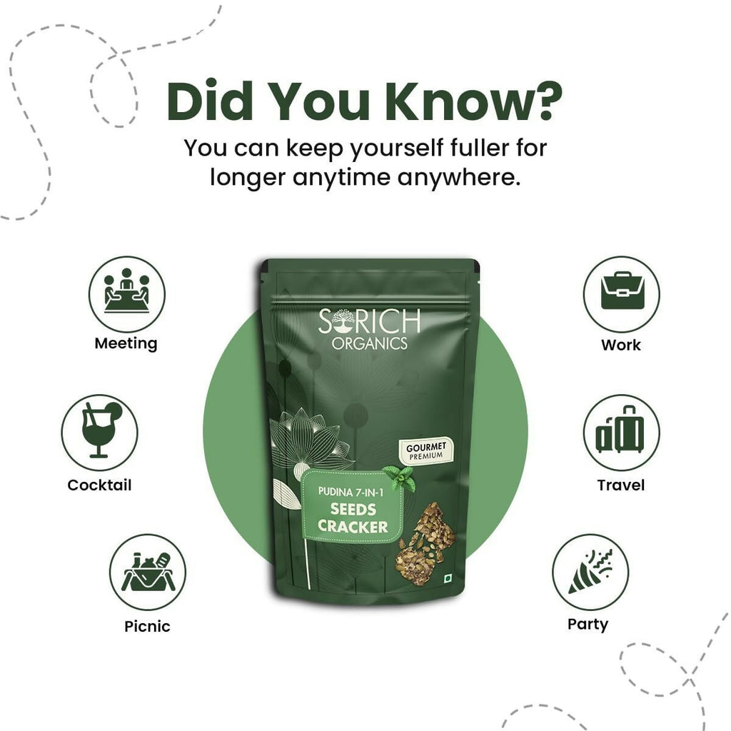 Sorich Organics Pudina 7-in-1 Seeds Cracker - Distacart