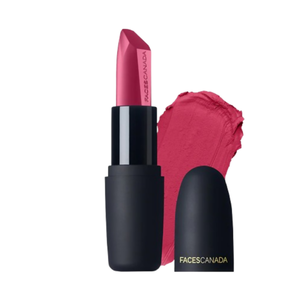 Faces Canada Weightless Matte Finish Lipstick - Blazing Blush 20 - Distacart