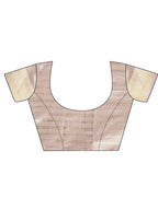 Shree Shyam Fashion Organza Peach Saree - Distacart