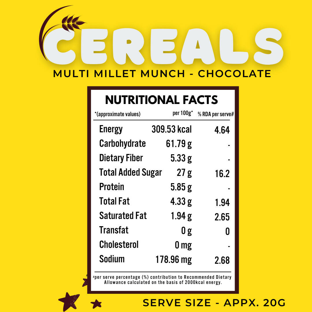 Born Reborn Chocolate Millet Munch - Animal Kingdom - Distacart