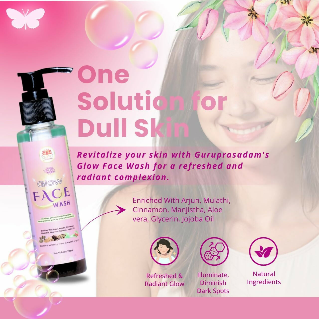 Guru Prasadam Glow Face Wash