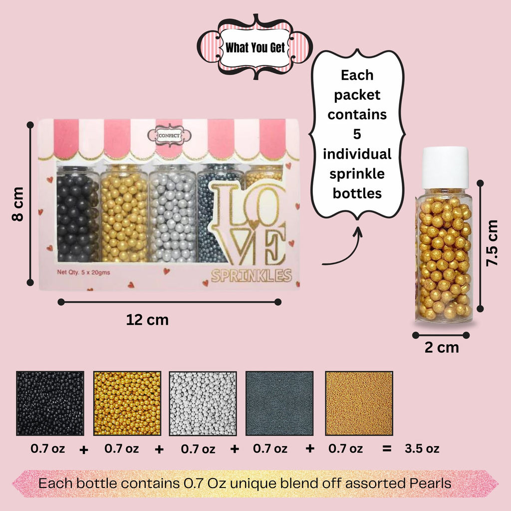 disco ball sprinkles db multipack 15 100 gms
