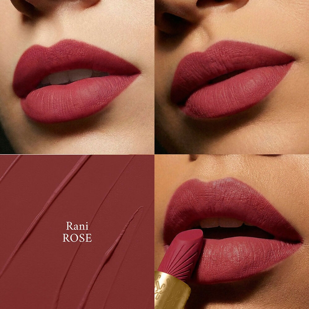 Kay Beauty x Falguni Shane Peacock Luxe Matte Lipstick - Rani Rose - Distacart