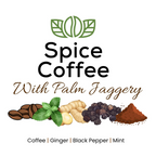 Satvi Wellness Chukkukappi With Mint And Palm Jaggery Blend Of Coffee powder With Ginger,Black Pepper & Mint In Biodegradable Tea Bags