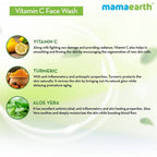 Mamaearth Vitamin C Face Wash For Skin Illumination