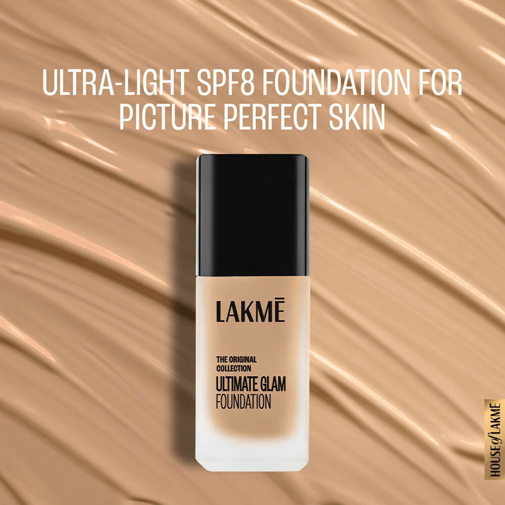 Lakme Ultimate Glam SPF 8 Foundation - Shade 02
