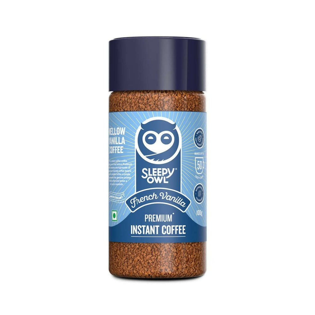 Sleepy Owl French Vanilla Premium Instant Coffee - Distacart