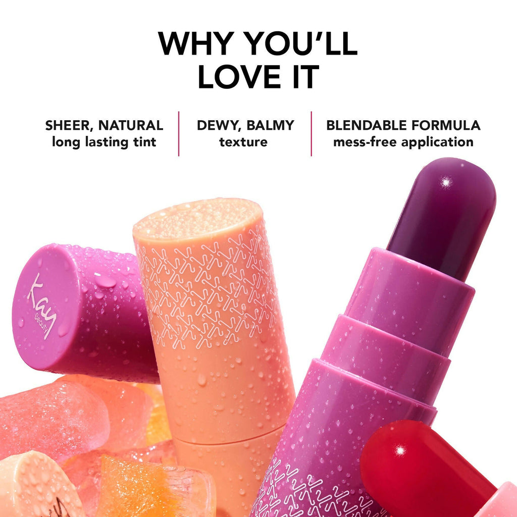 Kay Beauty Jelly Lip & Cheek Popsicle Wand - Berry Burst - Distacart