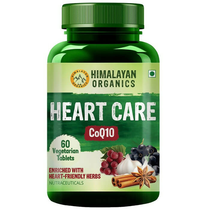 Himalayan Organics Heart Care CoQ10 Tablets - Distacart