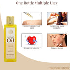 The Pure Story Natural Cold Pressed Apricot Hair Oil - Distacart