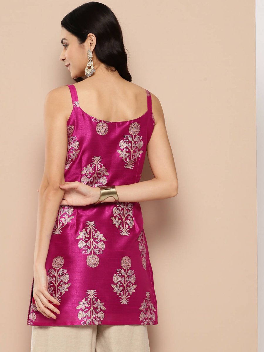 Ahalyaa Women's Traditional wear Tunic - Royal Pink