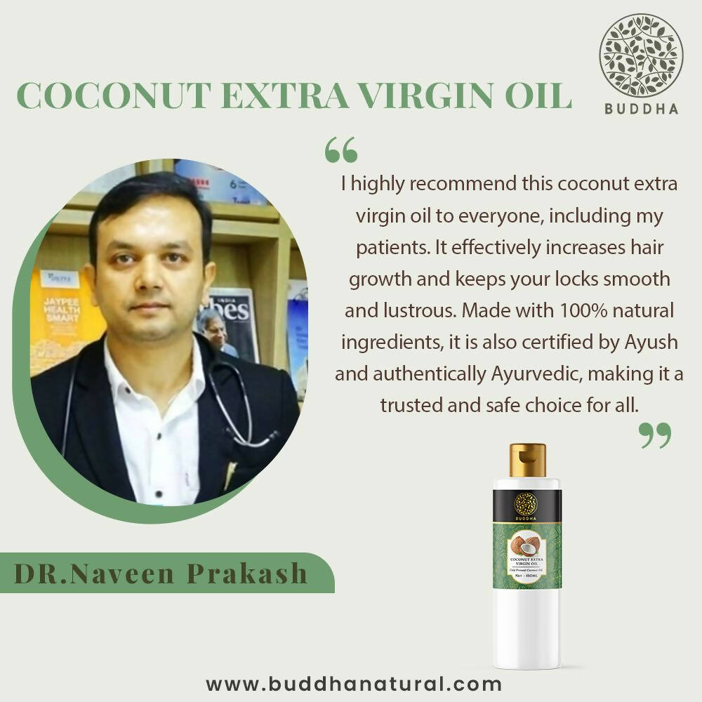Buddha Natural Cold Pressed Extra Virgin Coconut Oil - Distacart