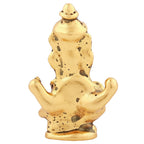 Estele Gold-Polished Spiritual Lord Ganesha Idol for Gifts & HouseWarming/Home/Office Decors