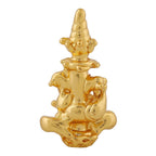 Estele Gold-Polished Spiritual Lord Divine Ganesha Idol for Gifts & HouseWarming/Home/Office Decors - Distacart