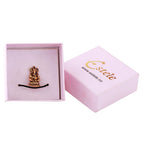 Estele Gold-Polished Spiritual Lord Ganesha Idol for Gifts & HouseWarming/Home/Office Decors - Distacart