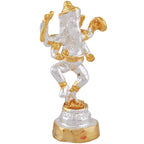 Estele Gold-Polished Spiritual Lord Ganesh Idol with standing position for Gifts & HouseWarming/Home/Office Decors - Distacart