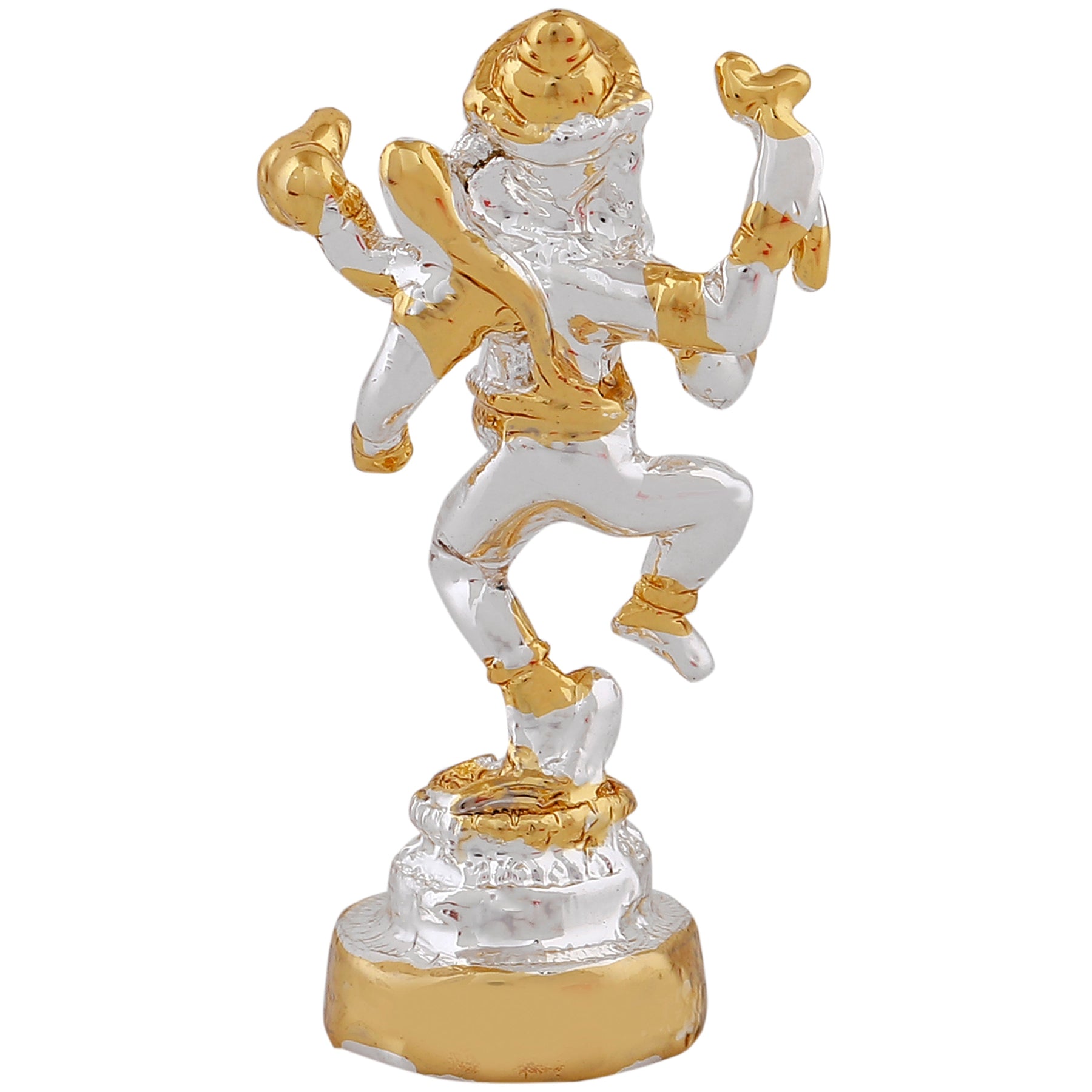 Estele Gold-Polished Spiritual Lord Ganesh Idol with standing position for Gifts & HouseWarming/Home/Office Decors - Distacart