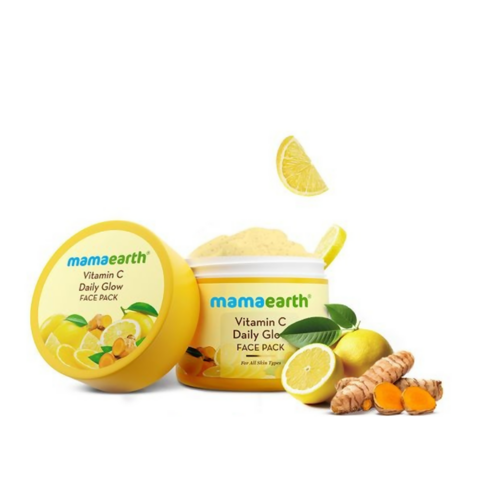 Mamaearth Vitamin C Daily Glow Face Pack with Vitamin C & Turmeric