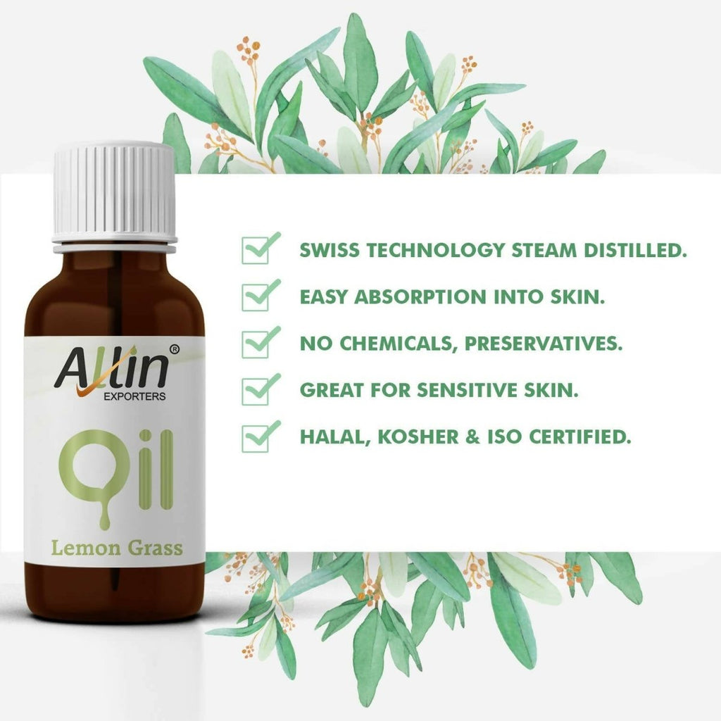 Allin Exporters Lemon Grass Essential Oil