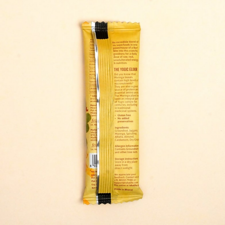 Isha Life Moringa Energy Bar - Distacart