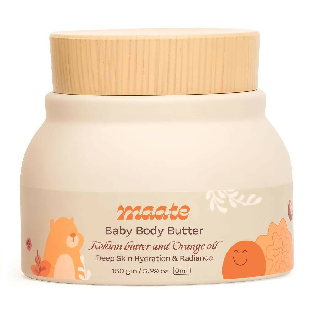 Maate Baby Body Butter Enriched with Pure Kokum Butter and Saffron Oil