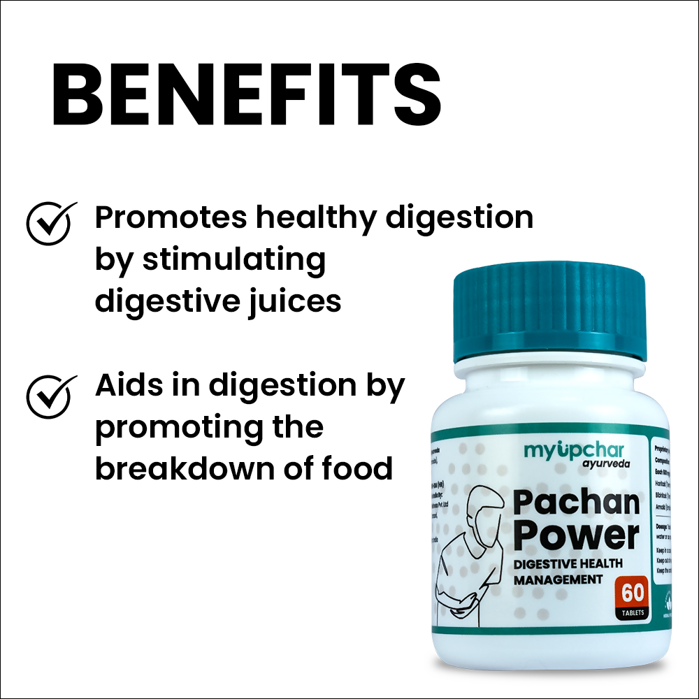 myUpchar Ayurveda Pachan Power Tablets - Distacart