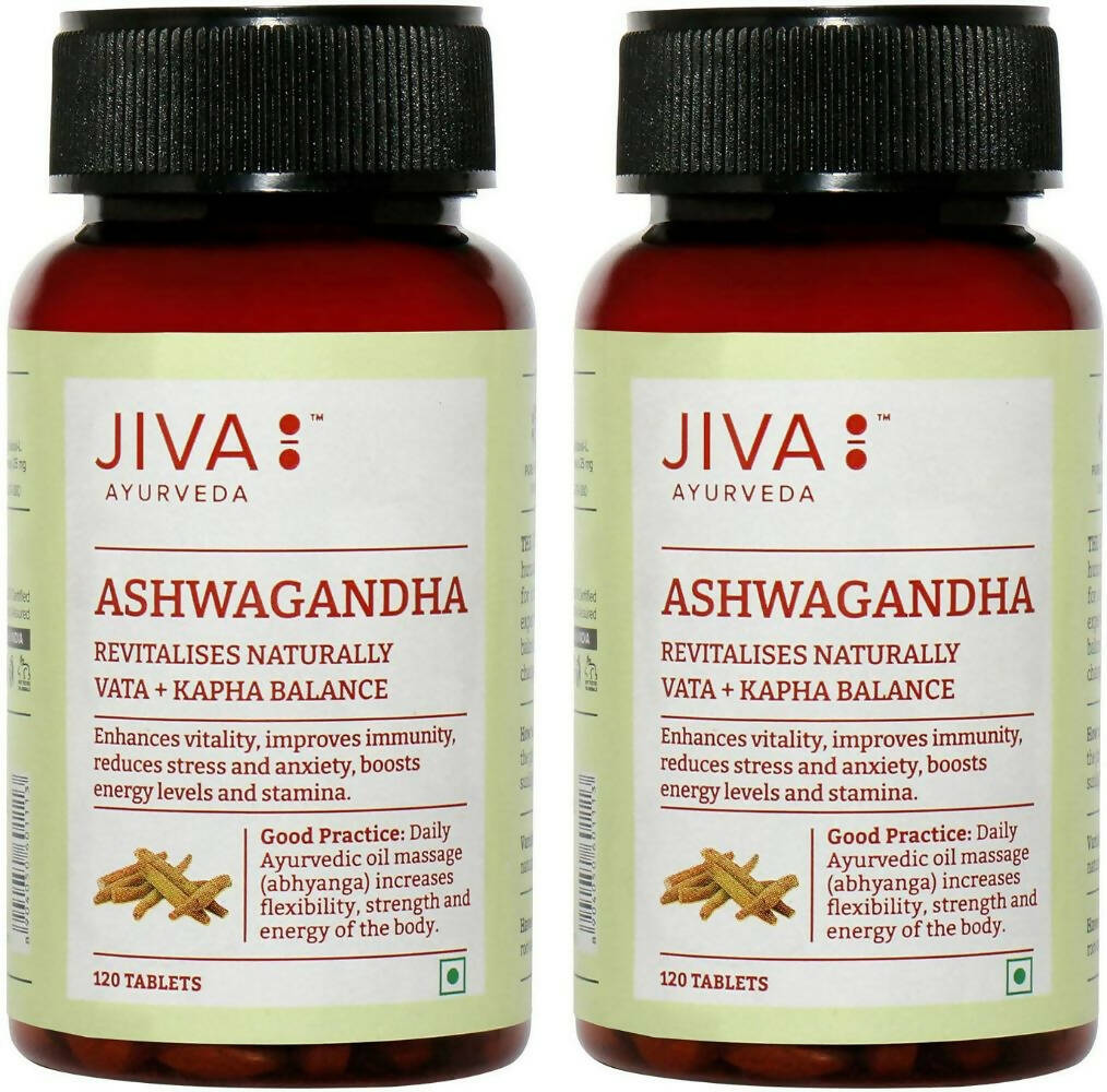Jiva Ayurveda Ashwagandha Tablets - Distacart