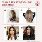 Ivory Natural Hair Volume Mask - Hair Volume And Length For Both Men & Women