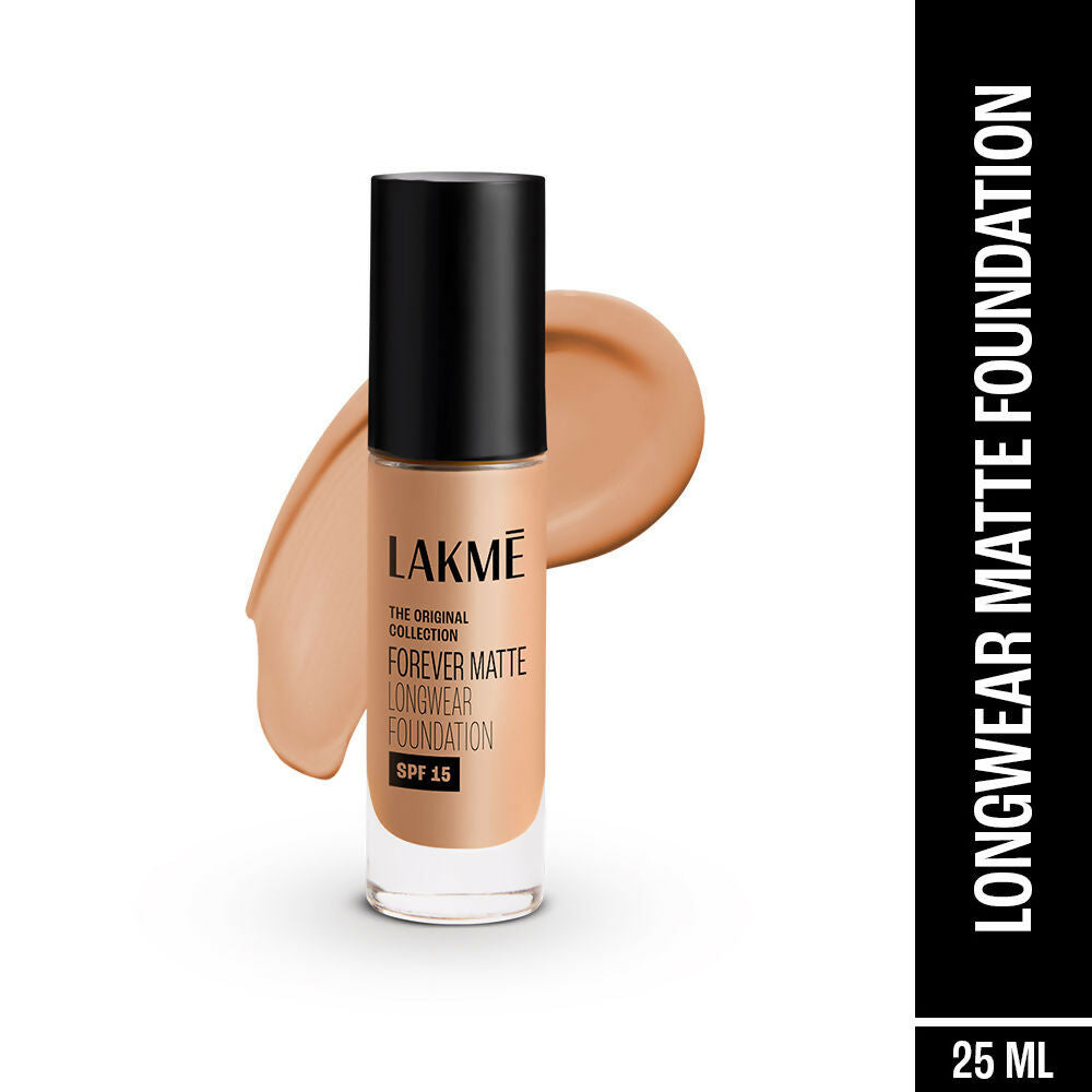 Lakme Forever Matte Longwear Foundation - Warm Natural