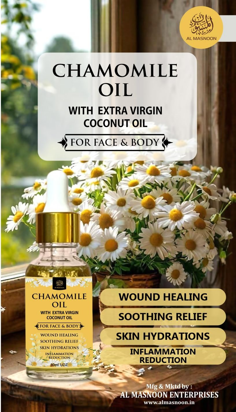 Al Masnoon Chamomile Oil (Babuna Oil / Roghan Babuna) - Distacart