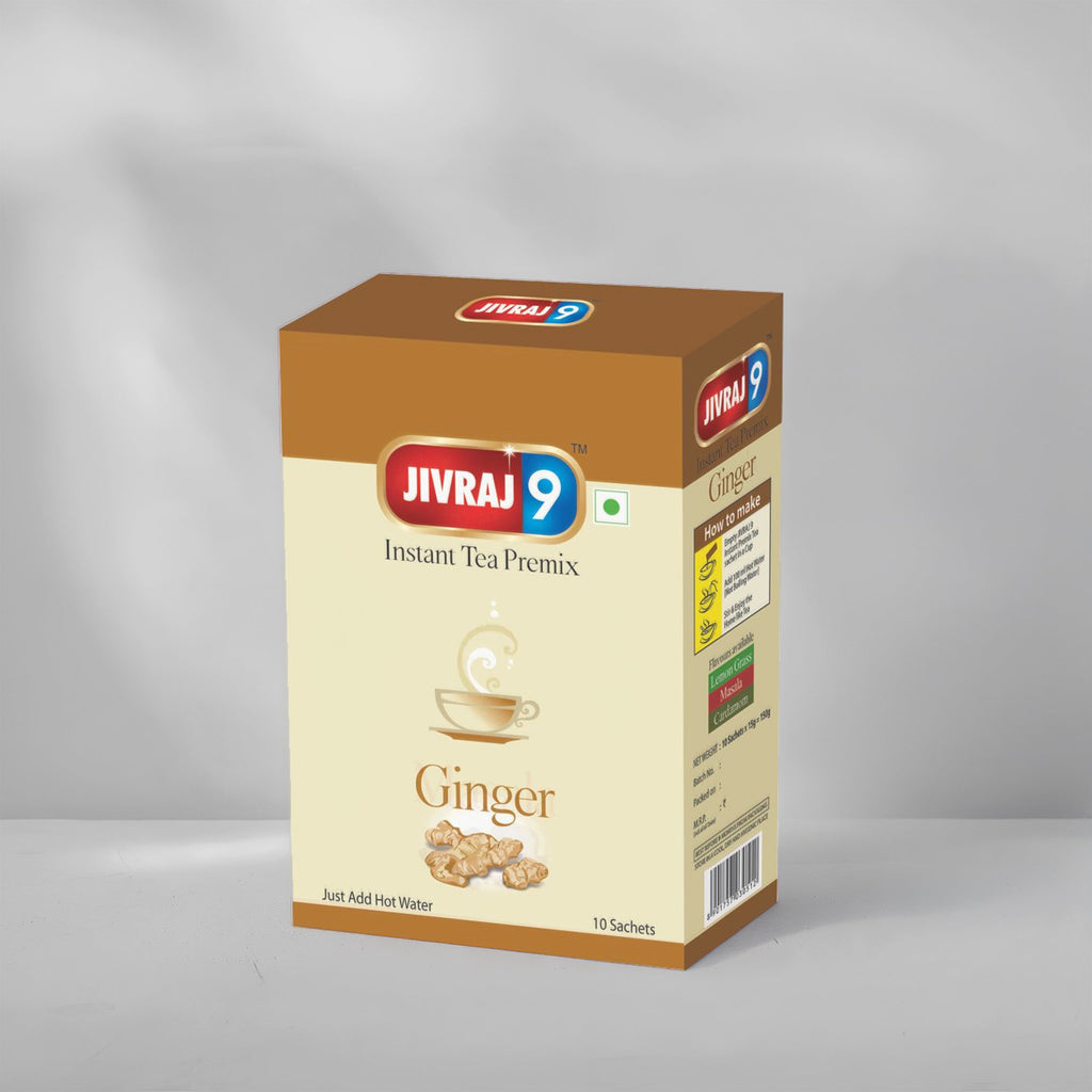 jivraj9 Tea Ginger Premix Tea Box - Distacart