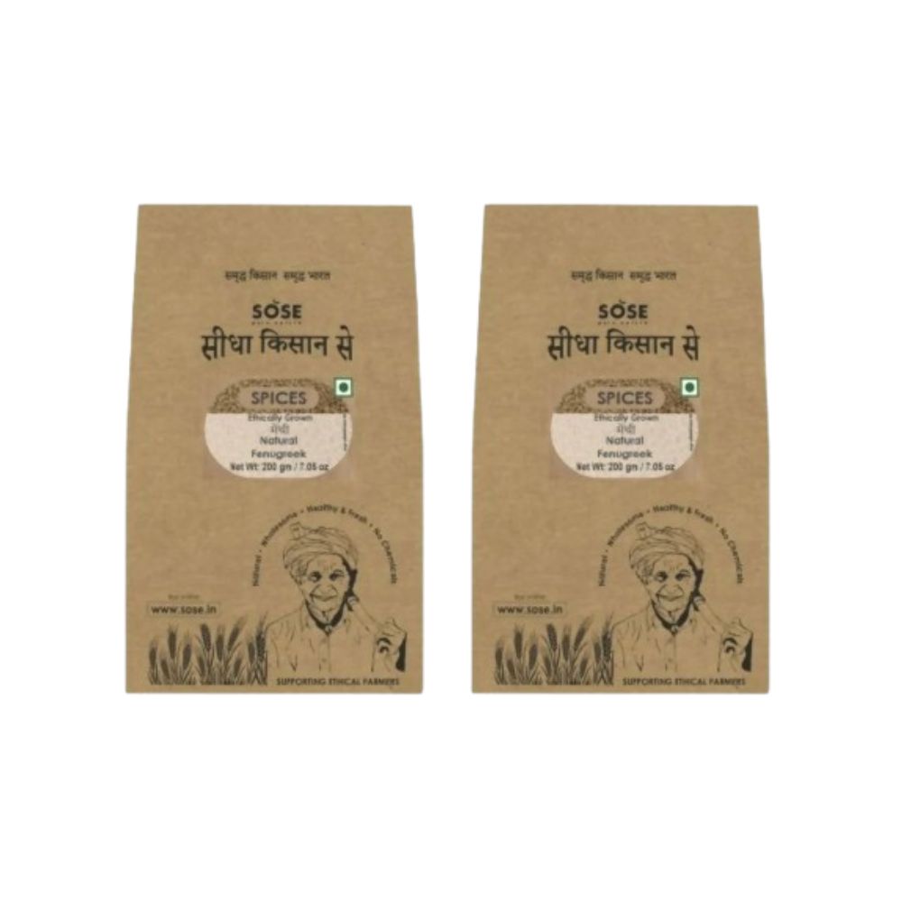 Gir Sidha Kisan Se Natural Fenugreek Seeds (Methi)