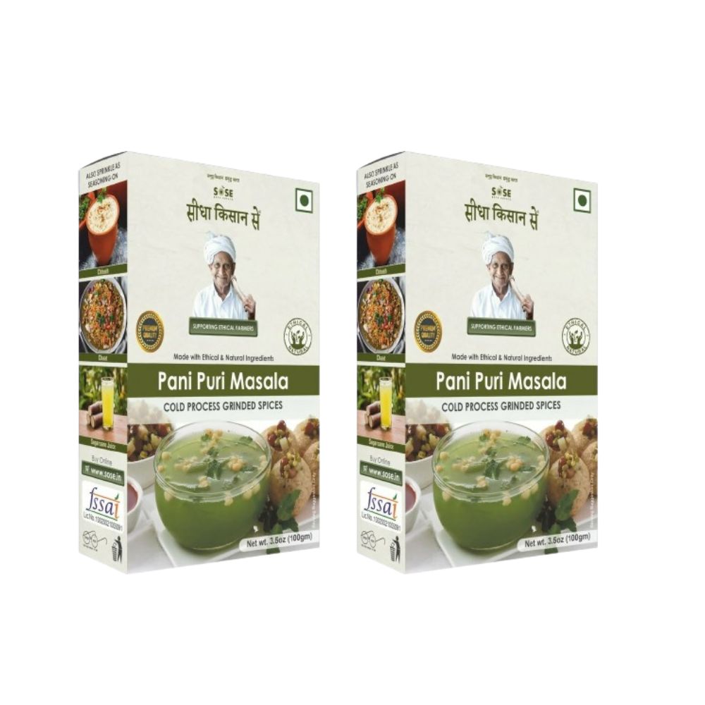 Gir Sidha Kisan Se Natural Pani Puri Masala - Distacart