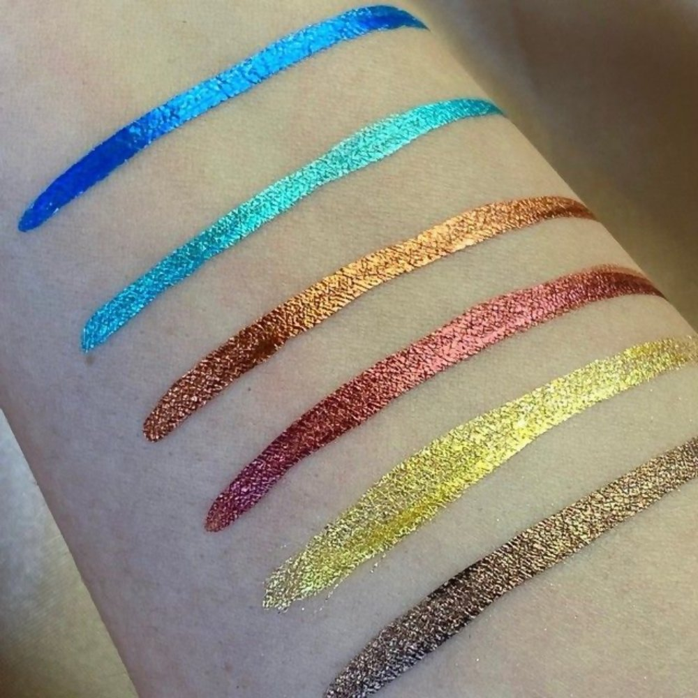 Rude Cosmetics Hella Metallic Eyeliner - Amber