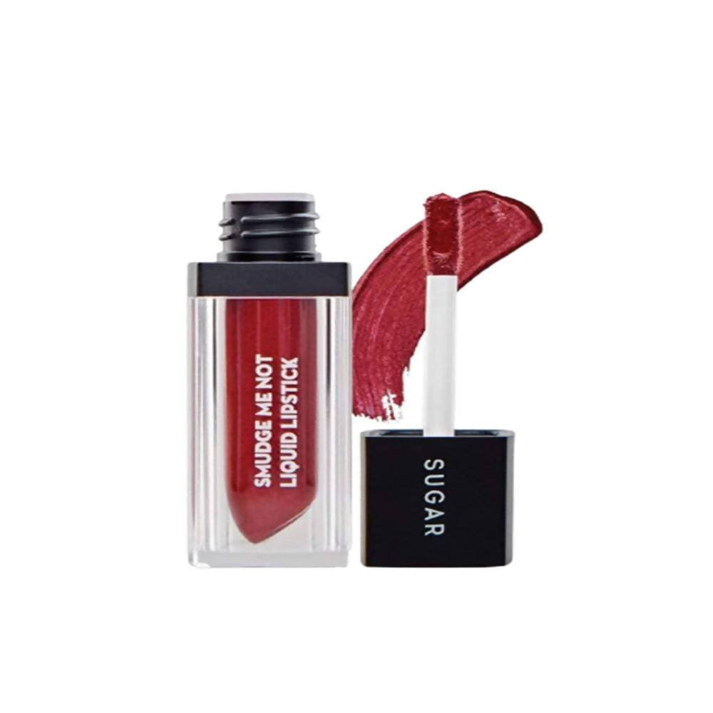 Sugar Smudge Me Not Liquid Lipstick - Carmine Shine (Metallic Bright Red)