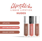 Love Earth Liquid Mousse Matte Lipstick - Nudes