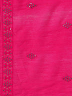 Hand Embroidered Kurta With Pant & Dupatta, Multicolor - Hiral Fashion - Distacart