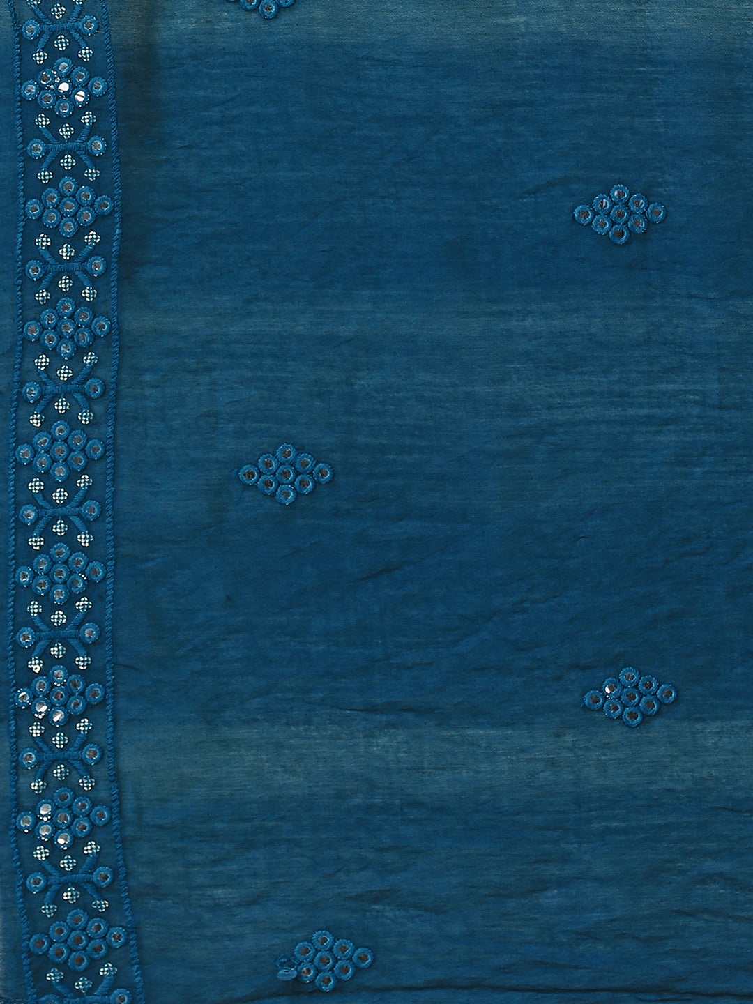 Hand Embroidered Kurta With Pant & Dupatta, Multicolor - Hiral Fashion - Distacart
