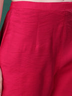Hand Embroidered Kurta With Pant & Embroidered Dupatta, Multicolor - Hiral Fashion