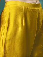 Hand Embroidered Kurta With Pant & Embroidered Dupatta, Multicolor - Hiral Fashion