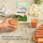 TeaFit Premium NO SUGAR Instant Cardamom Tea Premix - Distacart