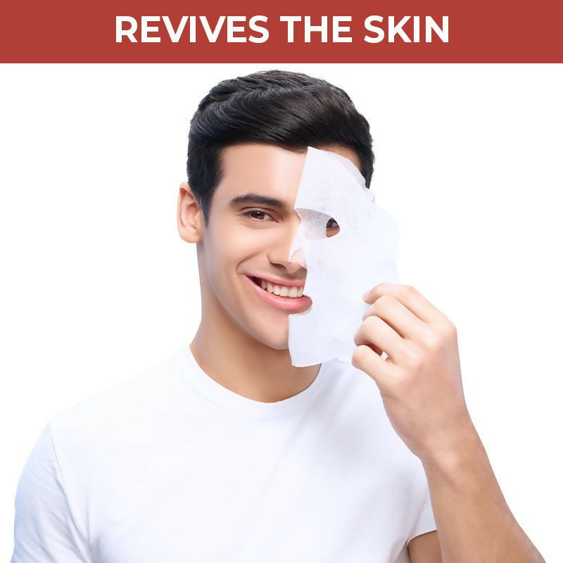 Nykaa Skin Secrets Indian Rituals Saffron + Honey Sheet Mask For Glowing & Moisturised Skin