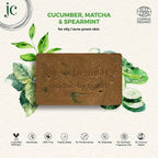 Juicy Chemistry Cucumber, Matcha & Spearmint Soap For Oily & Acne Prone Skin