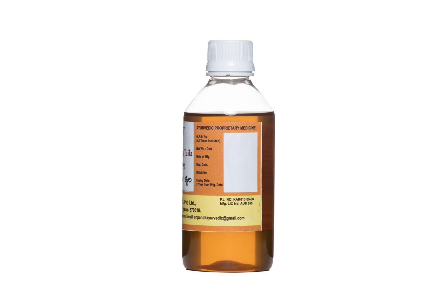 S N Pandit Ayurveda Maha Bringamalaka Taila - Distacart